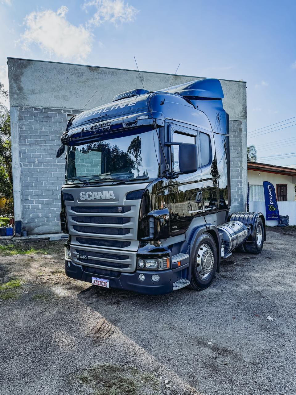 Caminhão Scania após serviço da Previatti Details